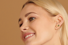 Load image into Gallery viewer, Skye Citrine Stud Earrings
