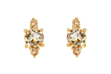 Load image into Gallery viewer, Skye Citrine Stud Earrings
