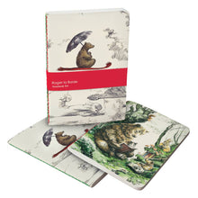 Load image into Gallery viewer, Flying Bear A5 Softback Notebook Set

