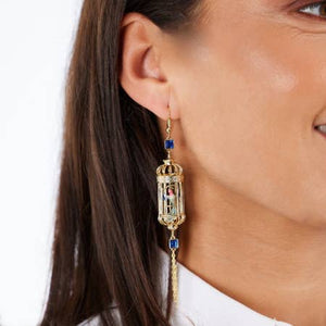 Bird Cage Earrings Bill Skinner
