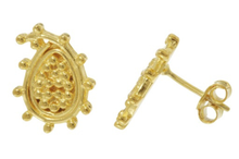 Load image into Gallery viewer, Paisley Stud Earrings
