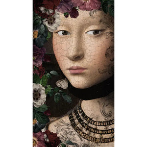 Voglio Bene Velvet Wall Hanging Starfire