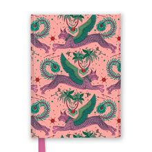 Load image into Gallery viewer, Emma Shipley Flame Lynx Tree Foiled Journal
