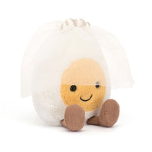 Load image into Gallery viewer, Amuseables Boiled Egg Bride Jellycat
