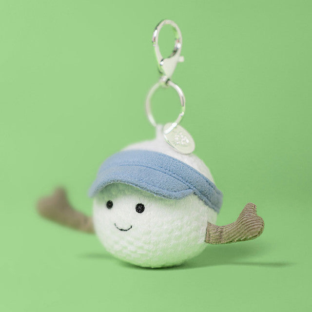 Amuseables Sports Golf Jellycat Bag Charm