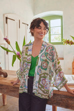 Load image into Gallery viewer, Afternoon Tea Green Kimono One Hundred Stars
