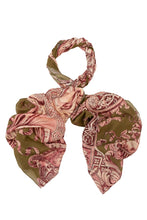Load image into Gallery viewer, Angels Olive Scarf One Hundred Stars
