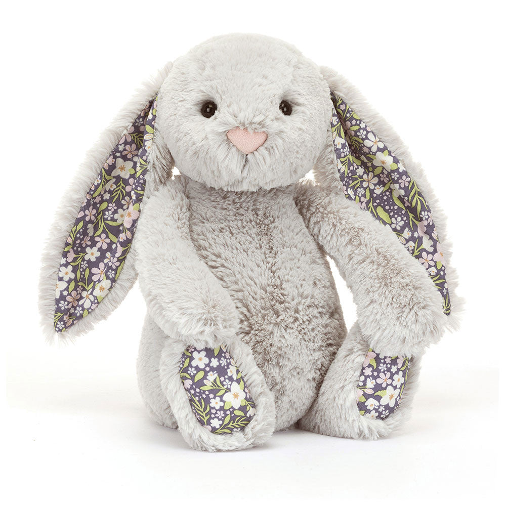 Jellycat Blossom Silver Bunny 'Bloom' (M)