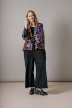 Load image into Gallery viewer, Climbing Peacock Royal Blue Kimono One Hundred Stars
