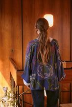 Load image into Gallery viewer, Parsley Seed Navy Kimono One Hundred Stars
