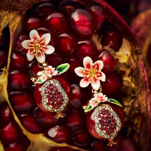 Load image into Gallery viewer, Bill Skinner Pomegranate Drop Earrings
