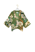 Load image into Gallery viewer, Rhodolia Green Kimono One Hundred Stars

