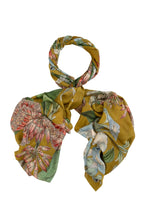 Load image into Gallery viewer, Rhodoleia Gold Scarf One Hundred Stars
