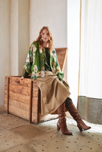 Load image into Gallery viewer, Rhodolia Green Kimono One Hundred Stars
