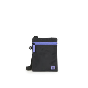 Roka Creative Waste Black/Purple Chelsea phone Bag