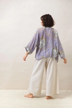 Load image into Gallery viewer, Valentine Lilac Kimono One Hundred Stars
