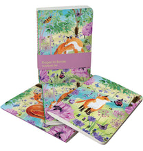 Load image into Gallery viewer, Sunny &amp; Wild  A6 Softback Notebook Set
