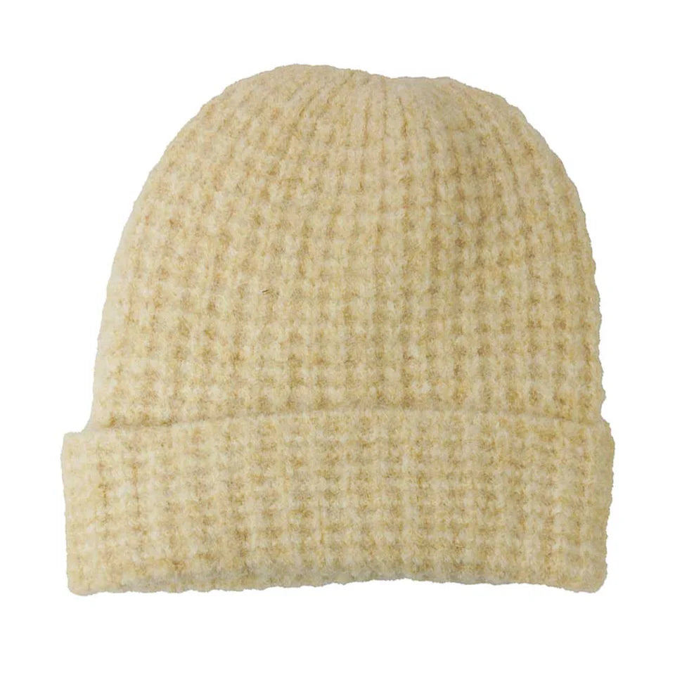 Cream Boucle Soft Hat