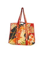 Load image into Gallery viewer, Fans Scarlet Large velvet Bag By One Hundred Stars
