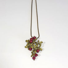 Load image into Gallery viewer, Michael Michaud Cranberry Pendant with Pearls
