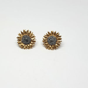 Sheena McMaster Small Sunflower Stud Earrings