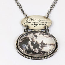 Load image into Gallery viewer, Silver Love Pendant by Amy Keeper
