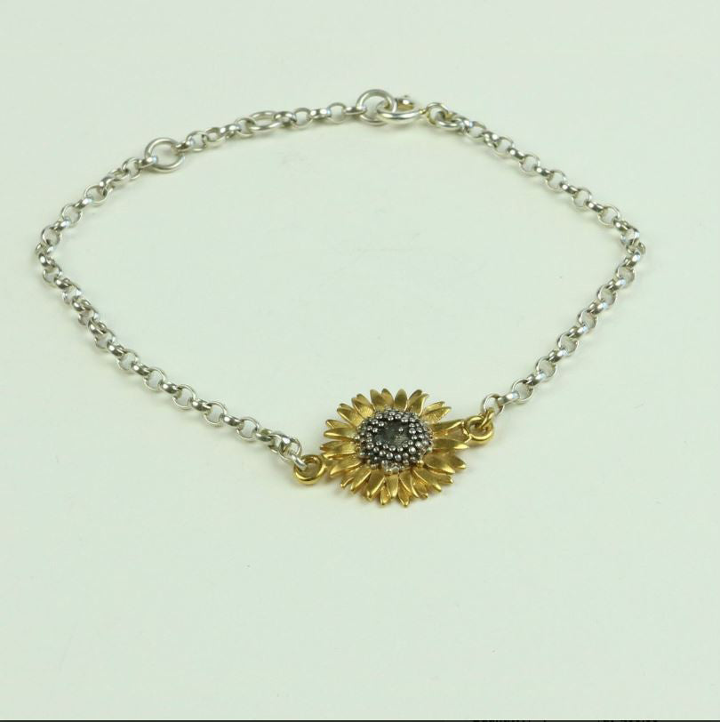 Sheena McMaster Small Sunflower Bracelet